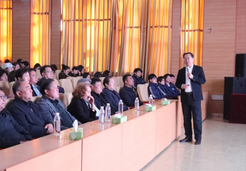 北斗伏羲产教融合山东公司董事长张庆彬一行莅临力明学院，共绘画教育发展新蓝图